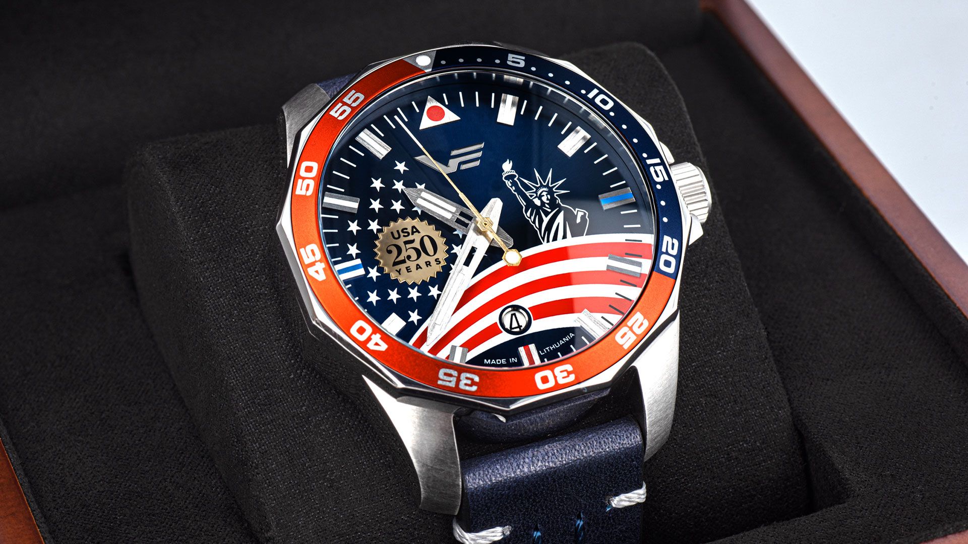 Vostok USA 250 Years Edition watch