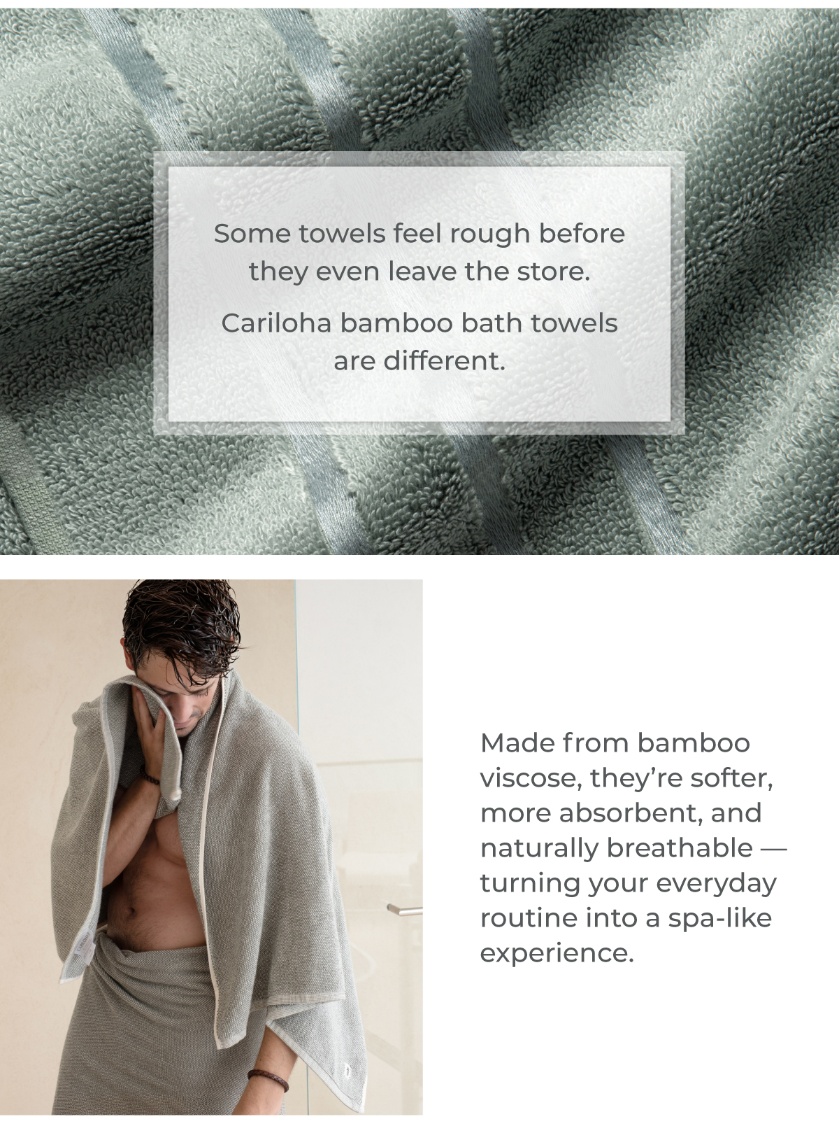 Some towels feel rough before they even leave the store. Bundle up and save on the bath essentials you'll love every day.