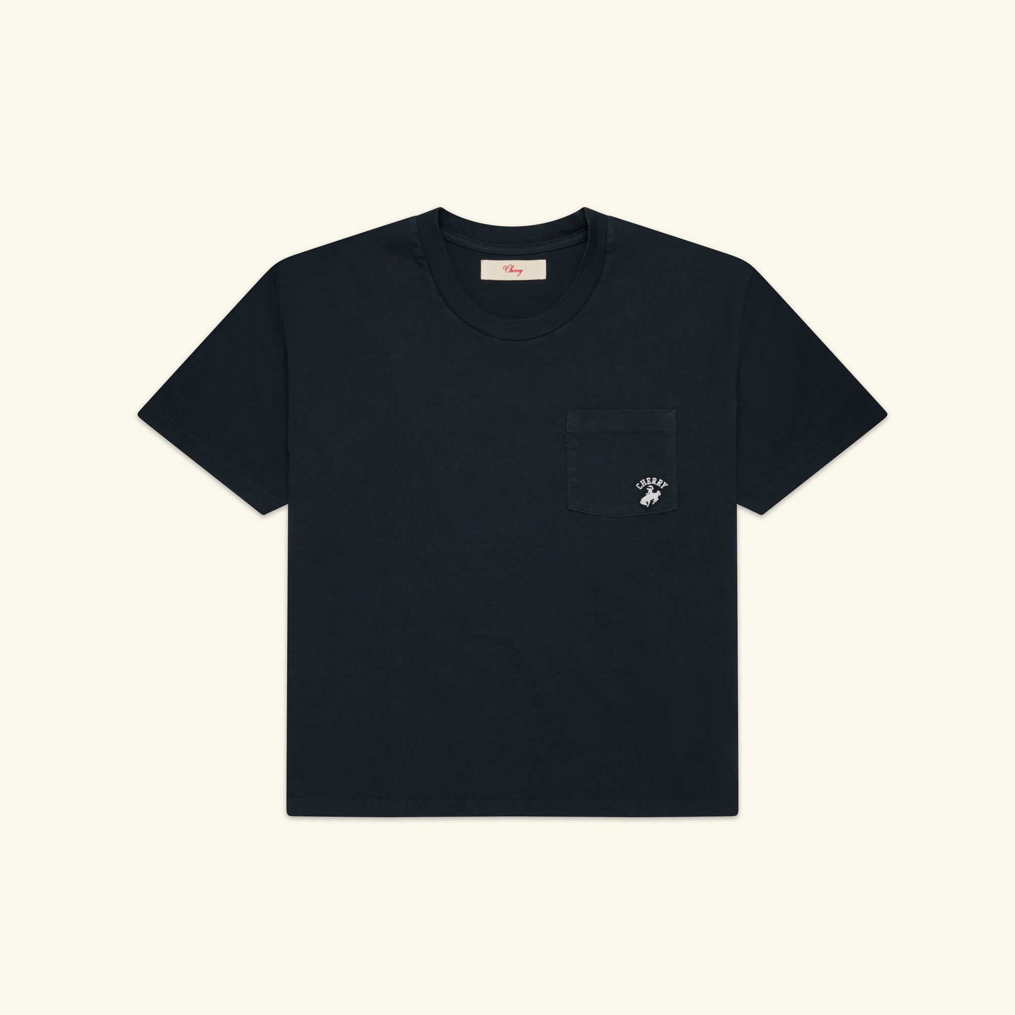 Image of Western Athletic Classic Pocket T-Shirt (Vintage Black)