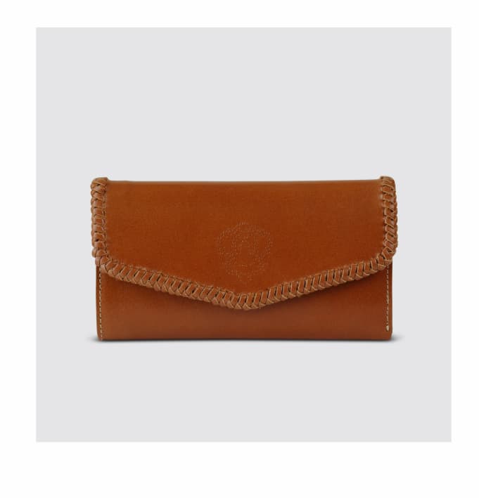 Whipstitch Continental Wallet