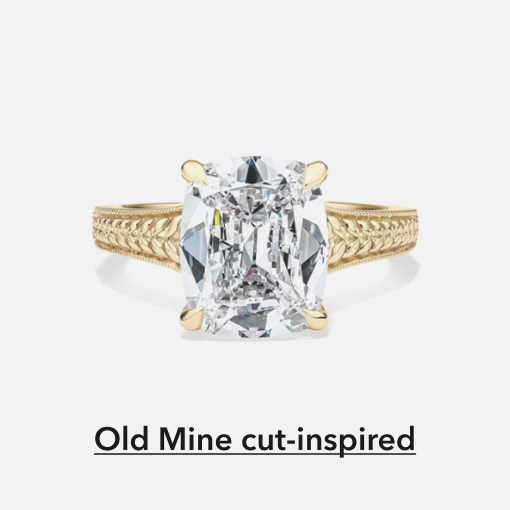 Isabelle Lab Grown Diamond Limited Edition Engagement Ring in 18K Yellow Gold