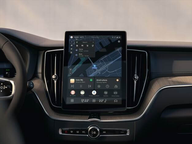 Refreshed Volvo XC60 interior