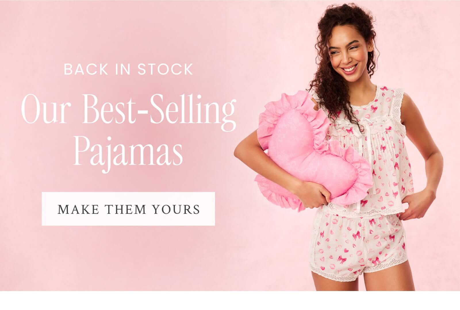 BACK IN STOCK. Our Best-Selling Pajamas <MAKE THEM YOURS>