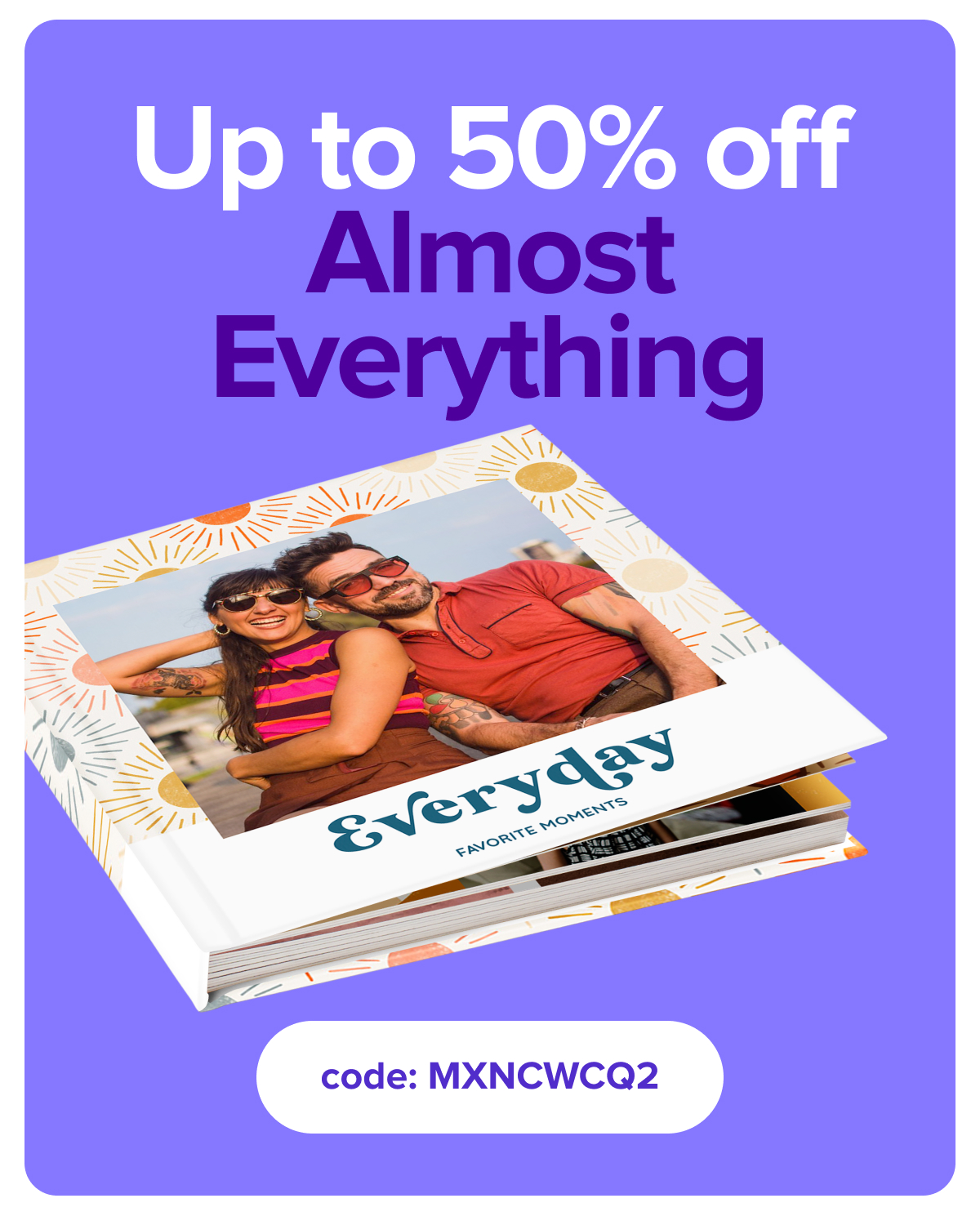 up to 50% off Almost Everything