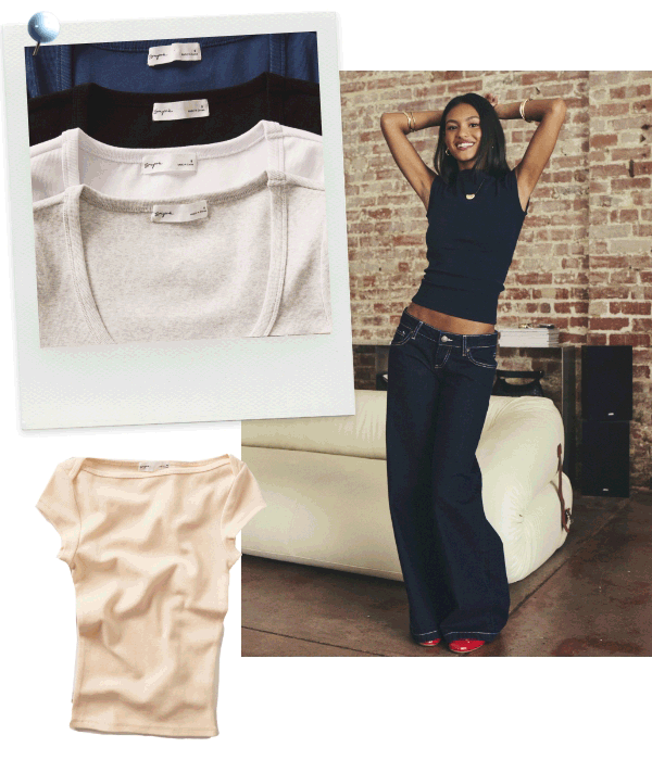Firm, form-fitting elevated essentials