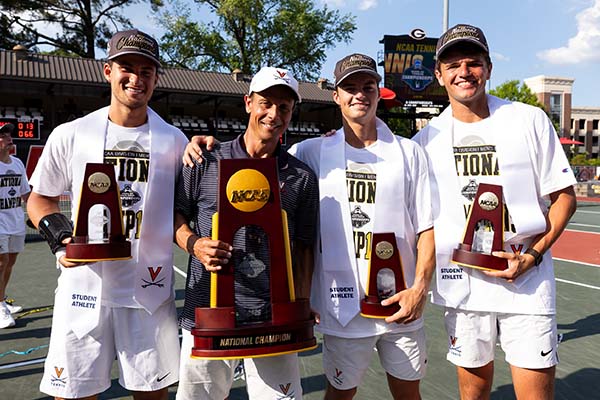 News in brief: UVA men’s tennis coach wins national honor for third time