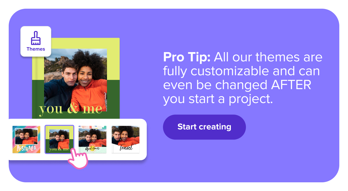 Themes are fully customizable | Start Creating