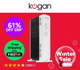 Kogan 1500W 7 Fin Oil Heater Product Image