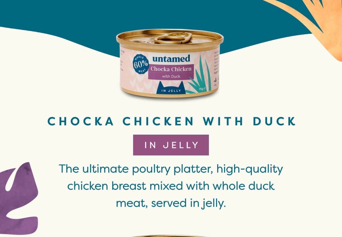 Chocka chicken with duck