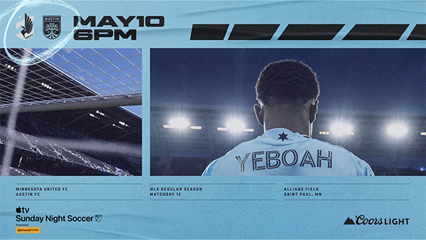 MNUFC vs. Austin FC | May 10 | 6PM | Matchday 12 | Allianz Field