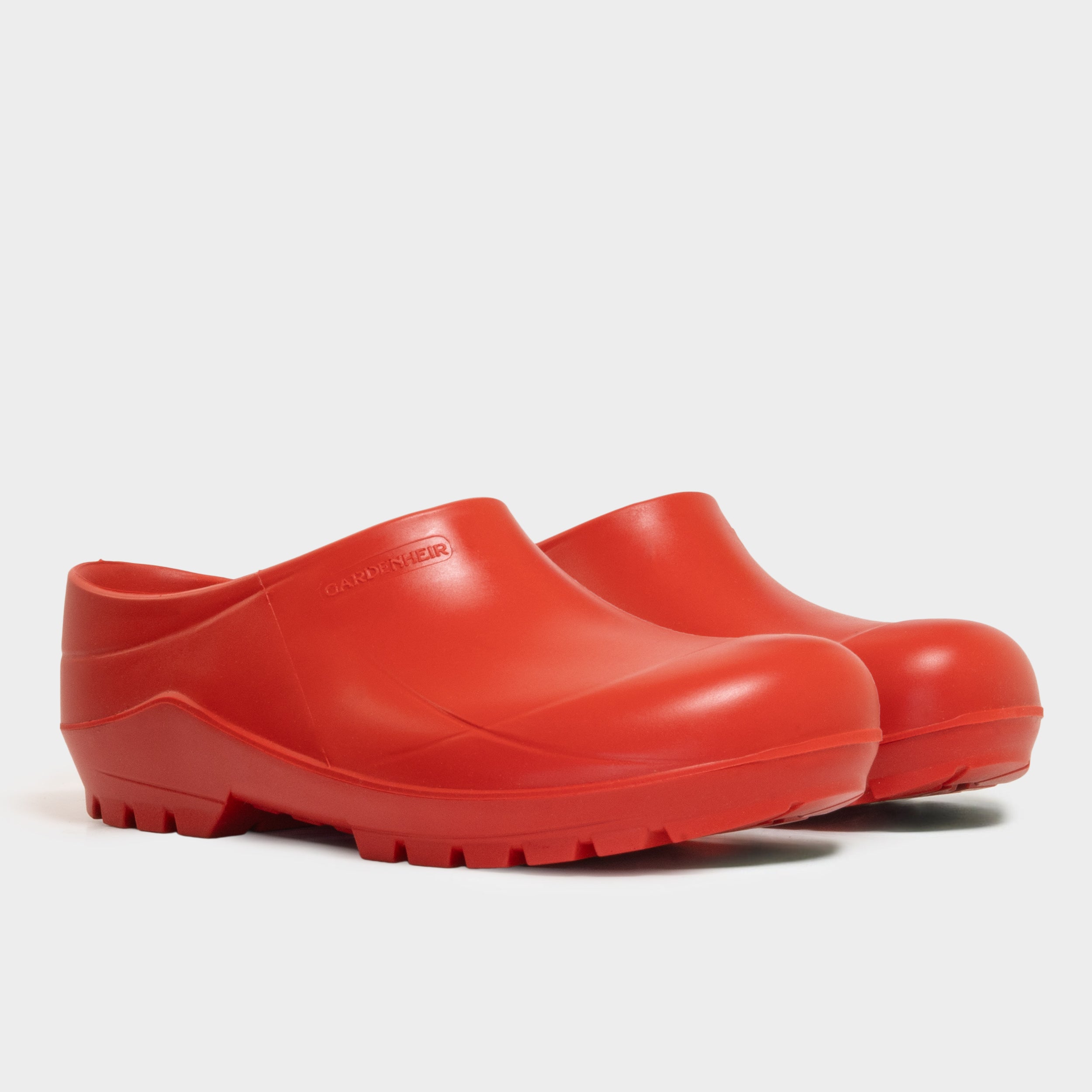 Image of Italian Garden Clogs in Red