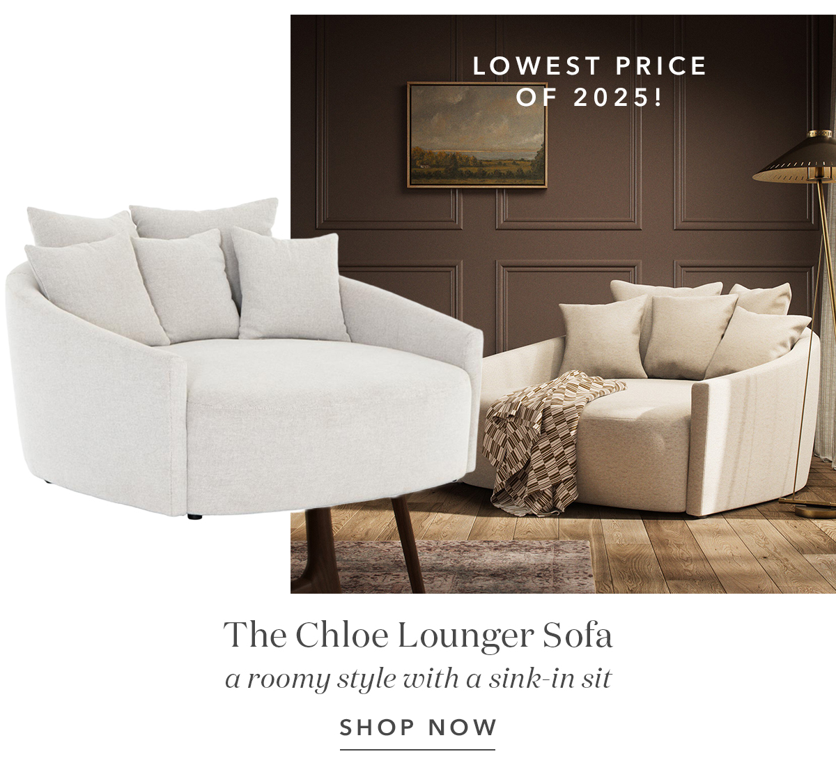 The Chloe Lounger Sofa