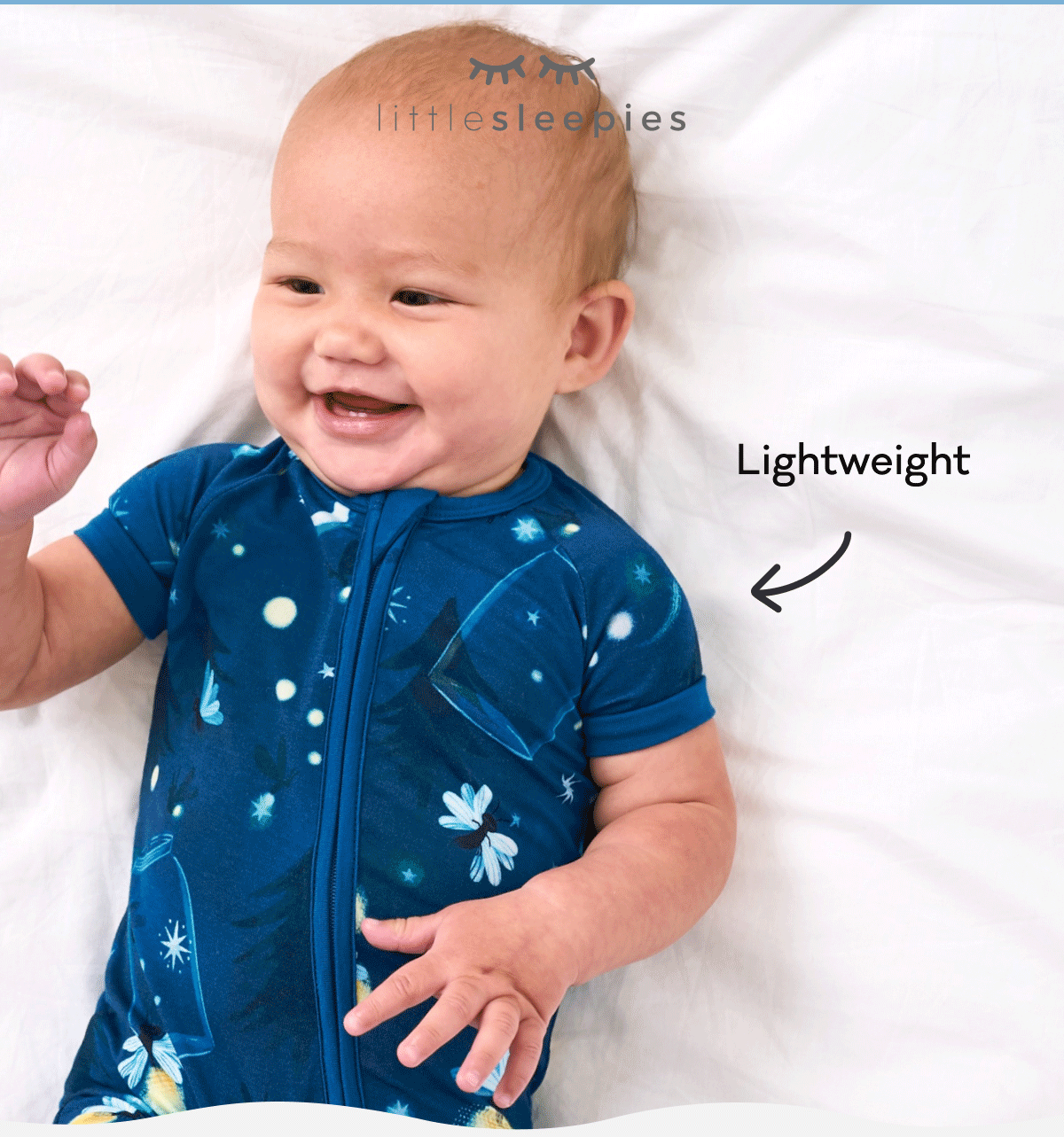 Little Sleepies | Lightweight | UPF 25 sun protection | Breathable