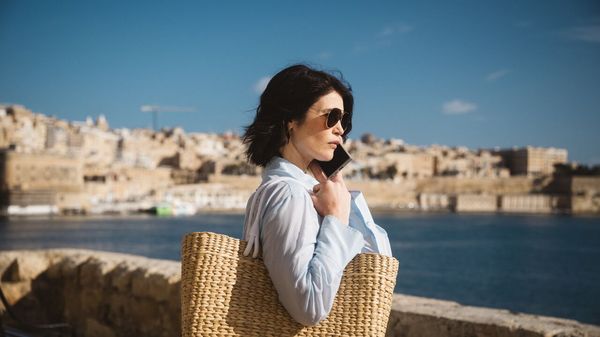 Scene from Secret Service showing Gemma Arterton