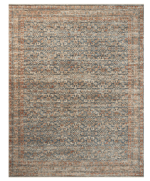 Heritage Blue / Rust Rug