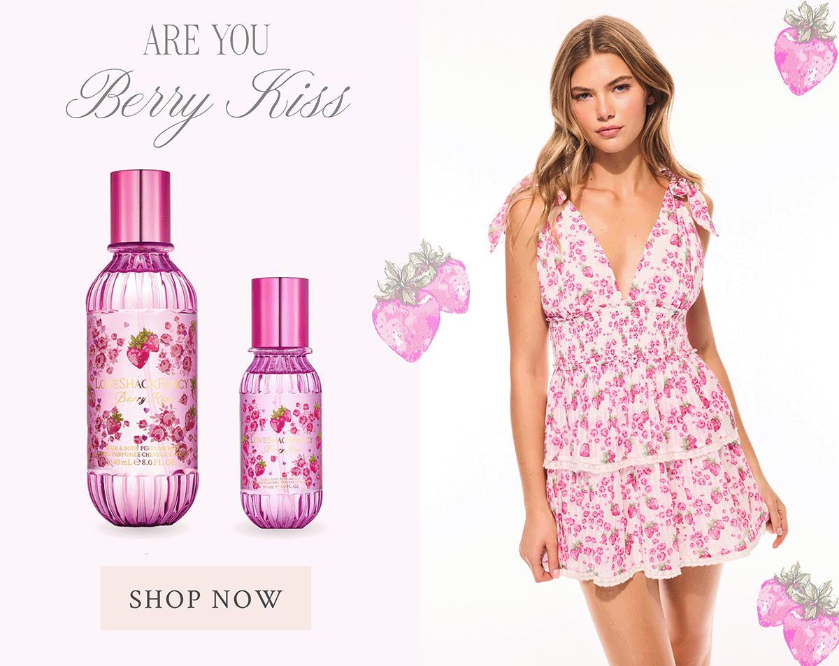 ARE YOU BERRY KISS? ARE YOU SUGAR BLUSH?  ARE YOU VELVET SUN? <SHOP NOW>