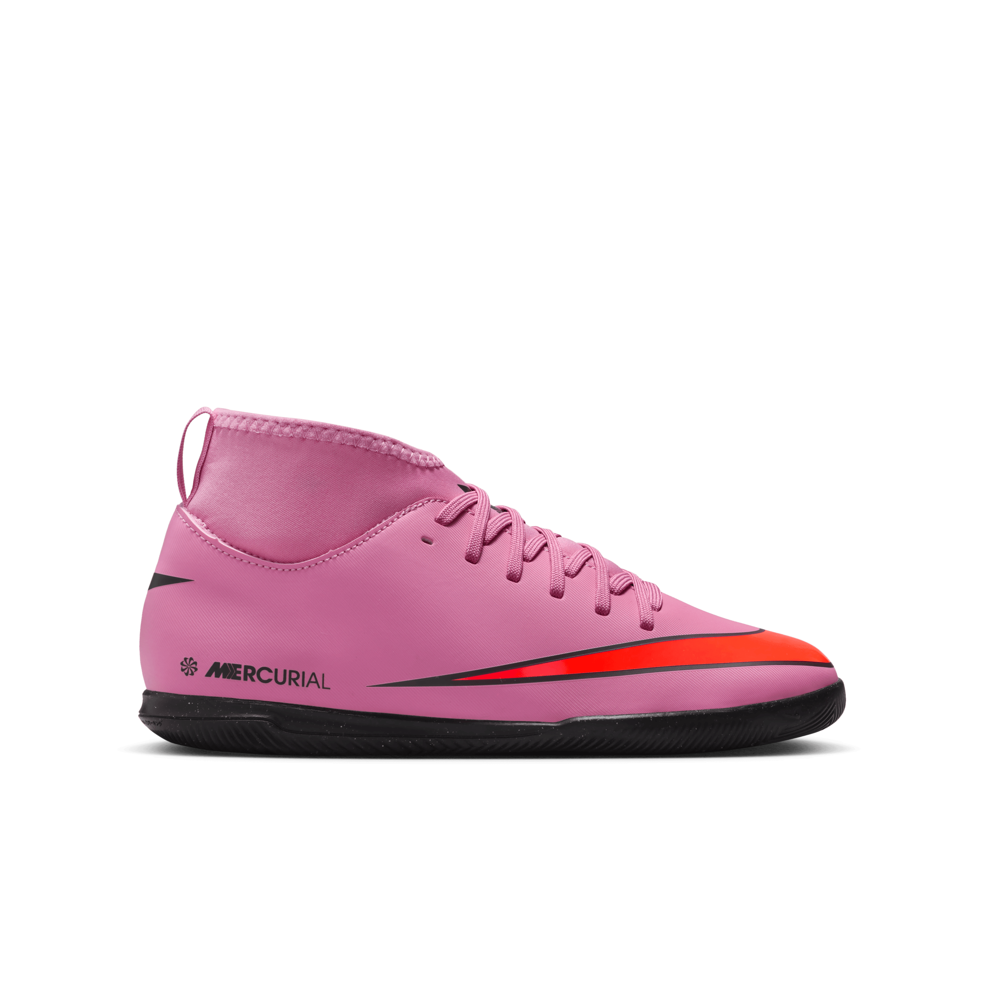 Image of Nike Jr. Mercurial Superfly 10 Club IC - Magic Flamingo/black-total Crimson