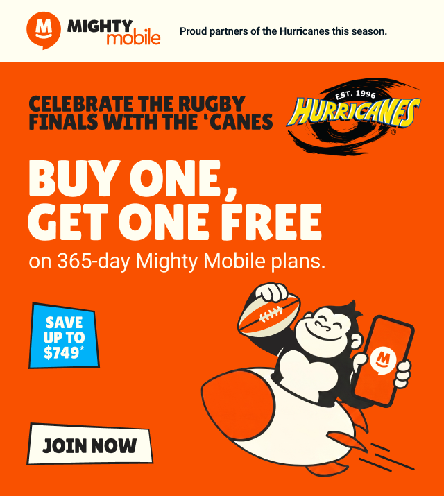 Mighty Mobile - Buy one get one free*