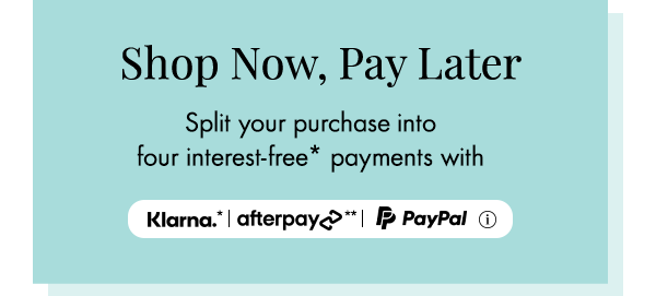 Shop Now, Pay Later