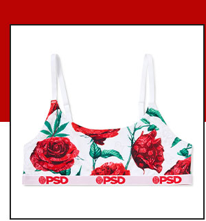 PSD Rose Scoop Sports Bra