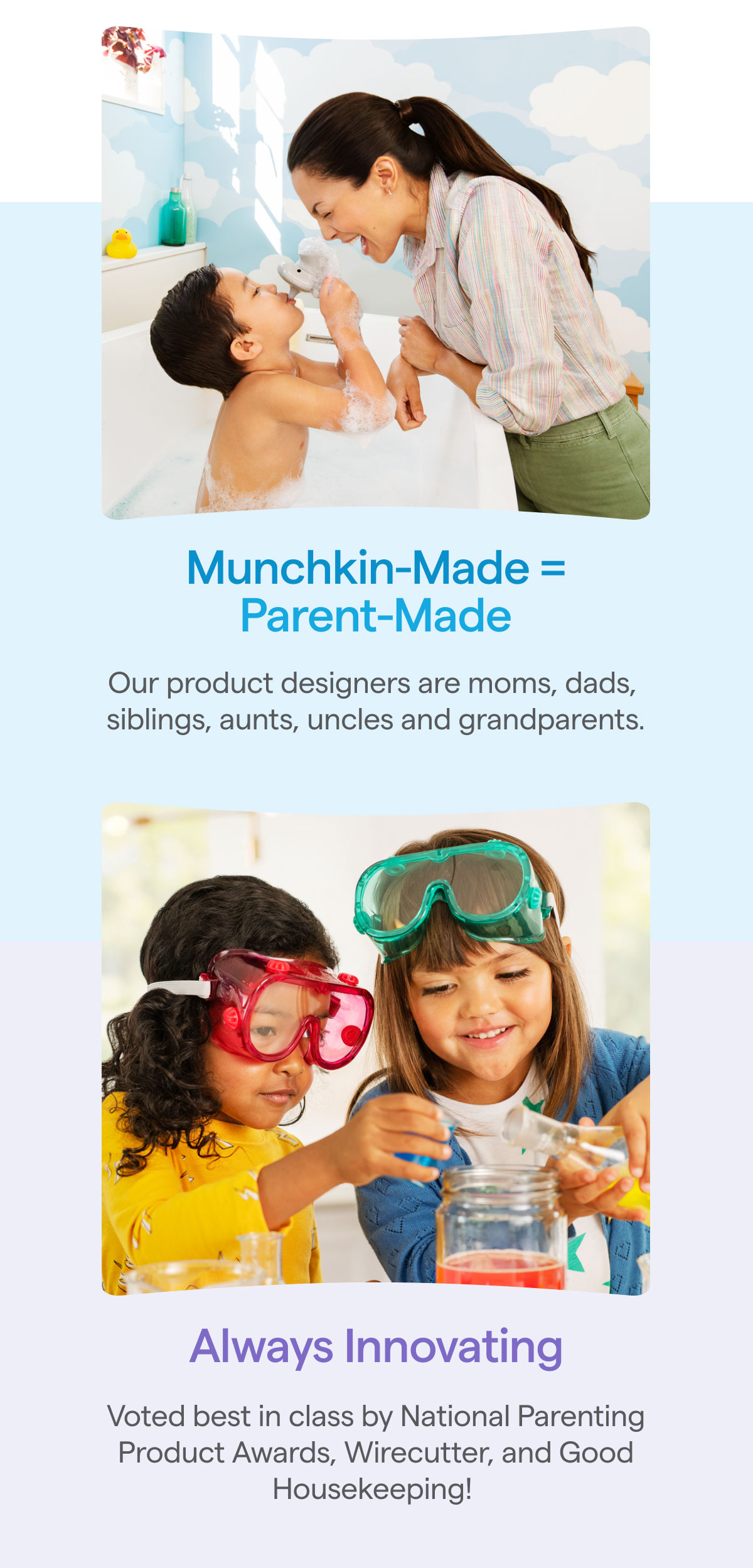 Smart designs made for growing families.