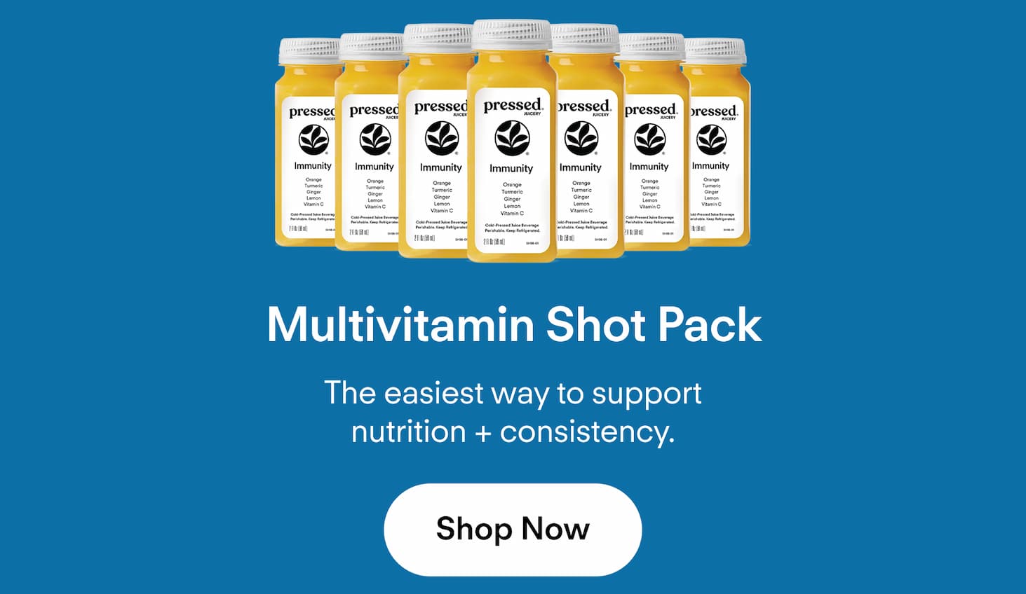 Multivitamin Shot Pack: The easiest way to support nutrition + consistency.