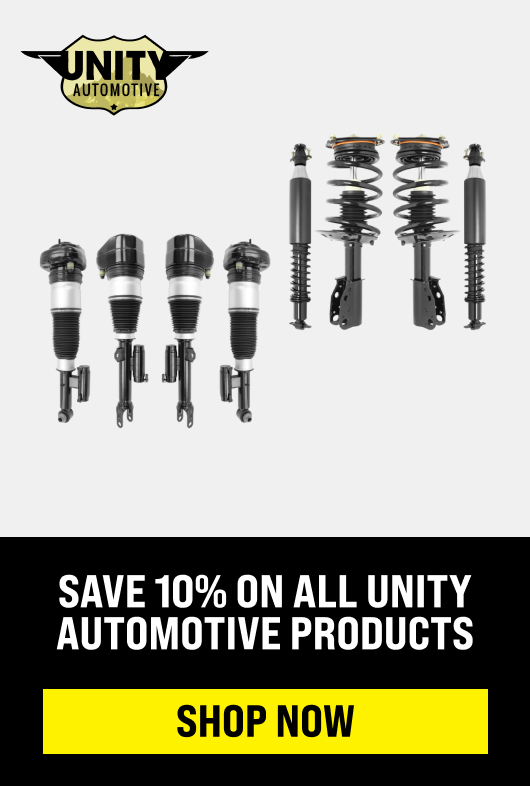 Save 10% On All Unity Automotive Products