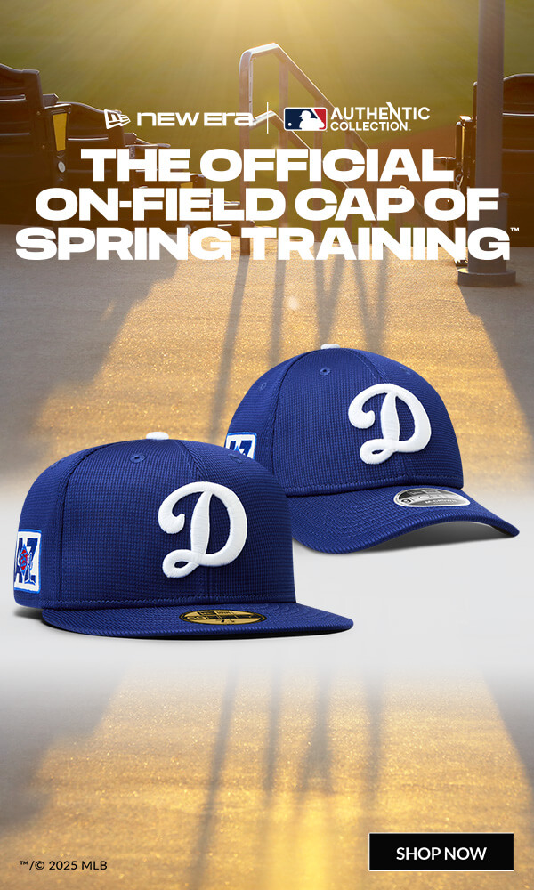 New Era Authentic Collection - The Official On-Field Cap of Spring Training - Shop Now.