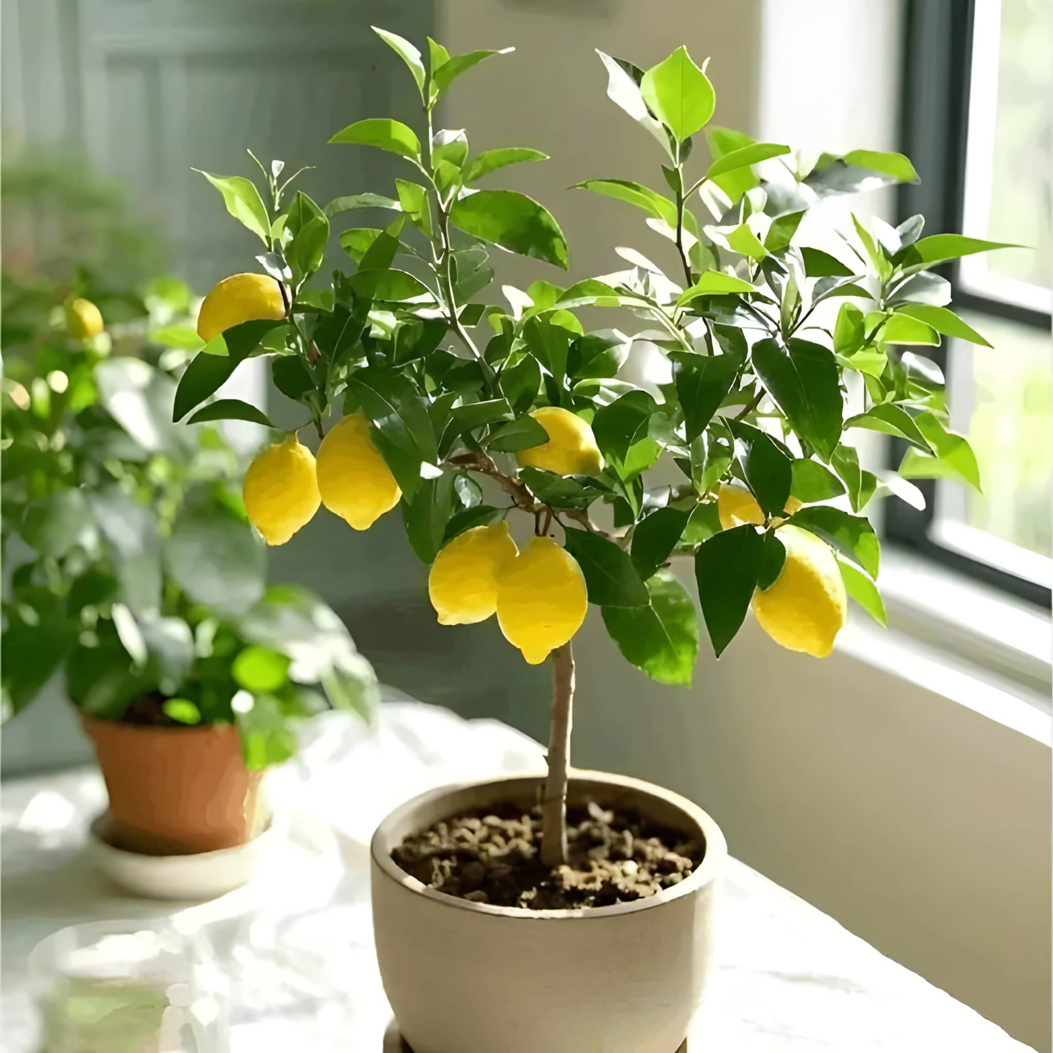 Image of Dwarf Lemon Tree Fast Growth Stem