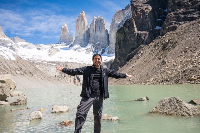 Hike in Torres del Paine National Park