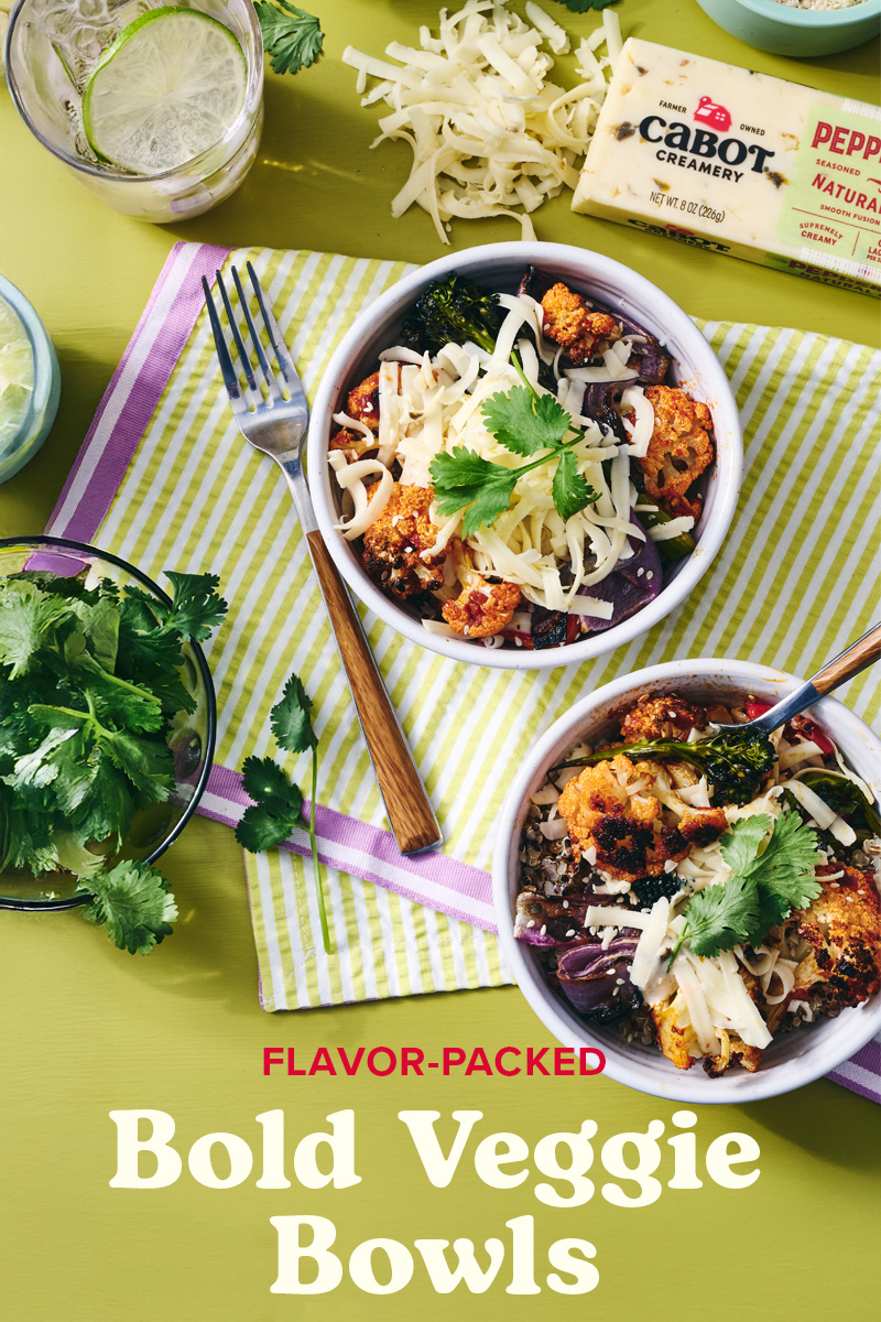 Harissa Garden Veggie Bowls