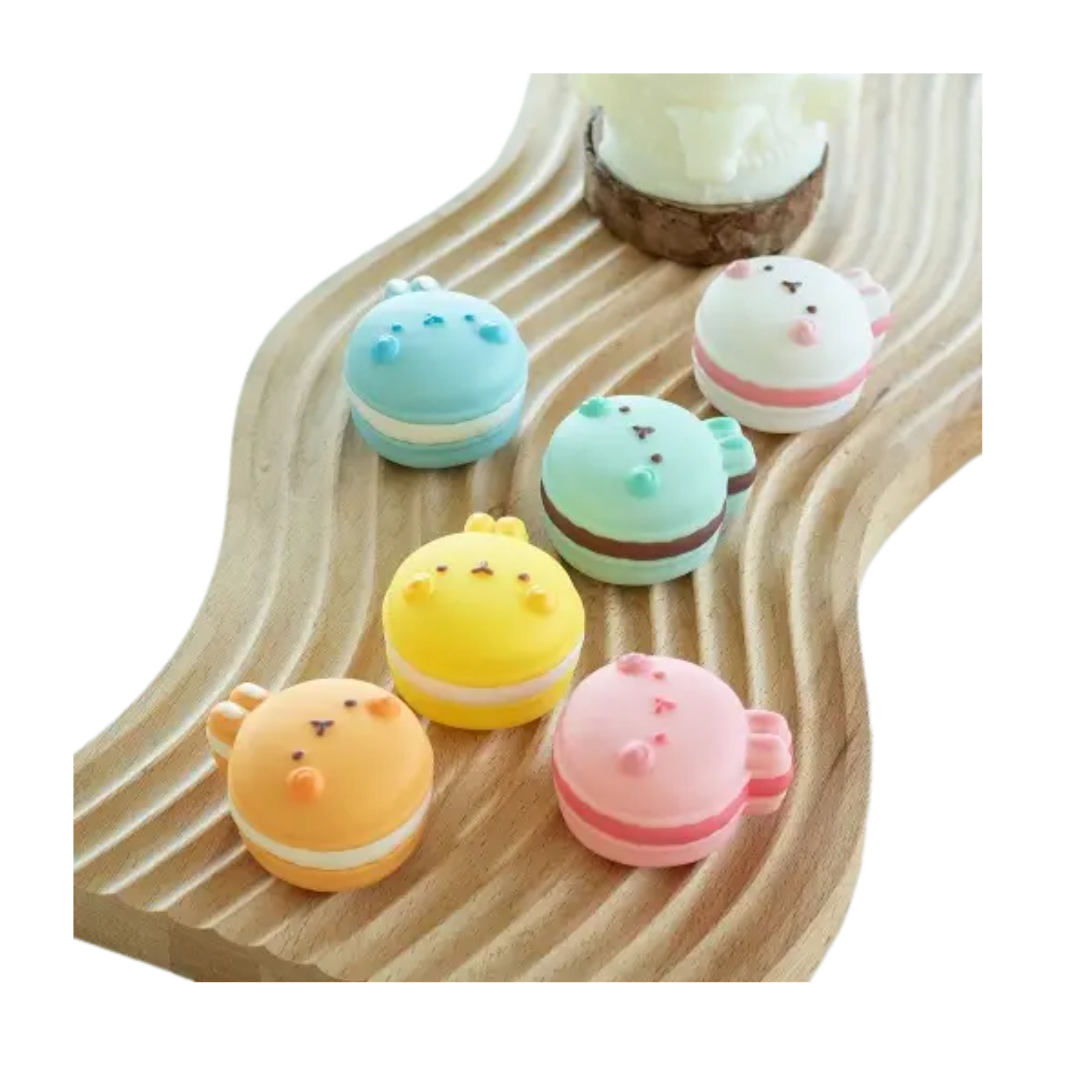 Image of Molang Macaron Dessert Figure Blind Box