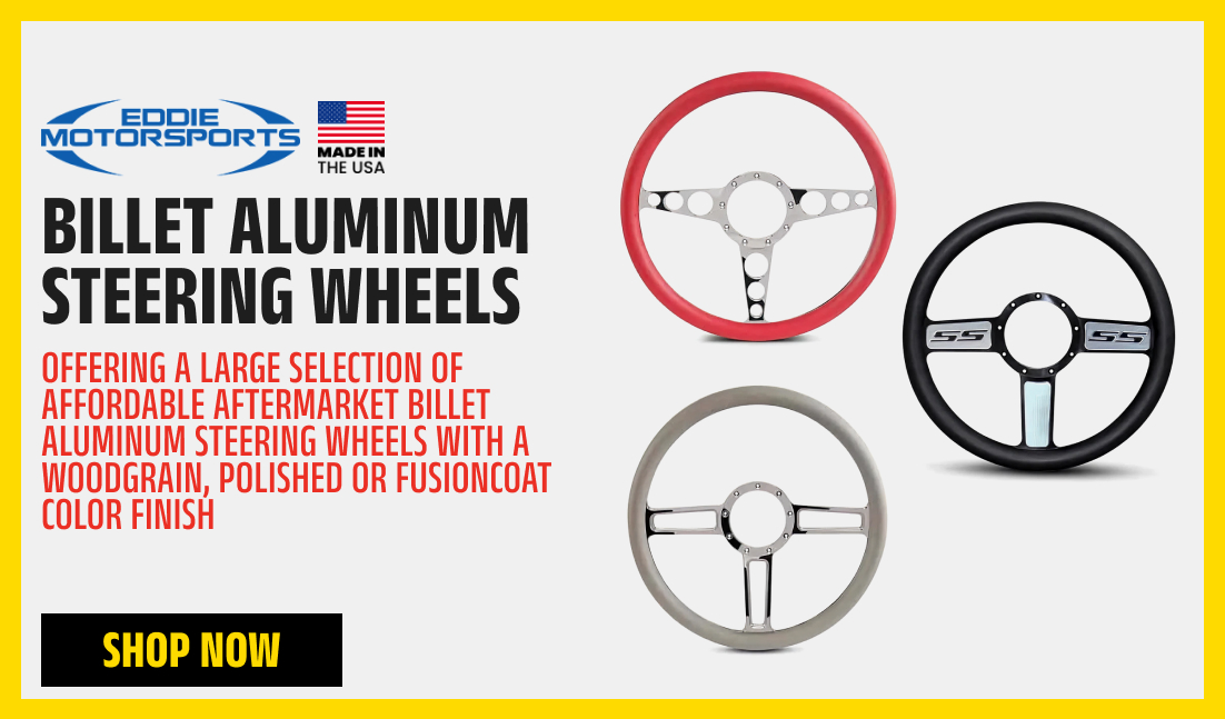 Billet Aluminum Steering Wheels