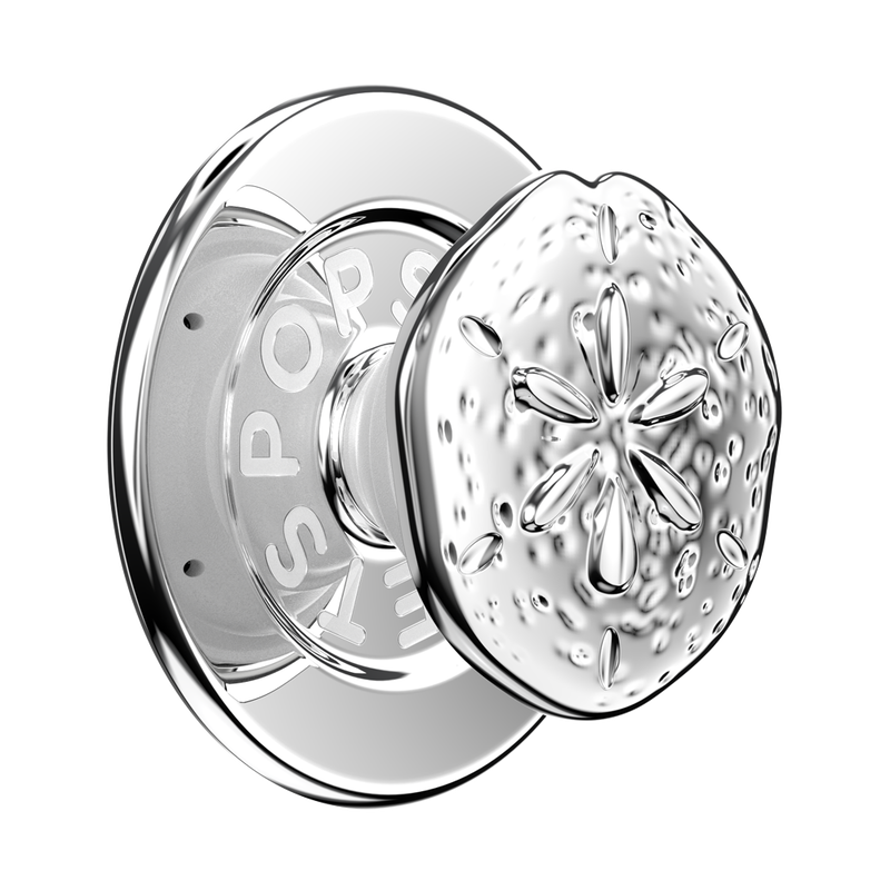 Image of Enamel Silver Dollar — MagSafe PopGrip