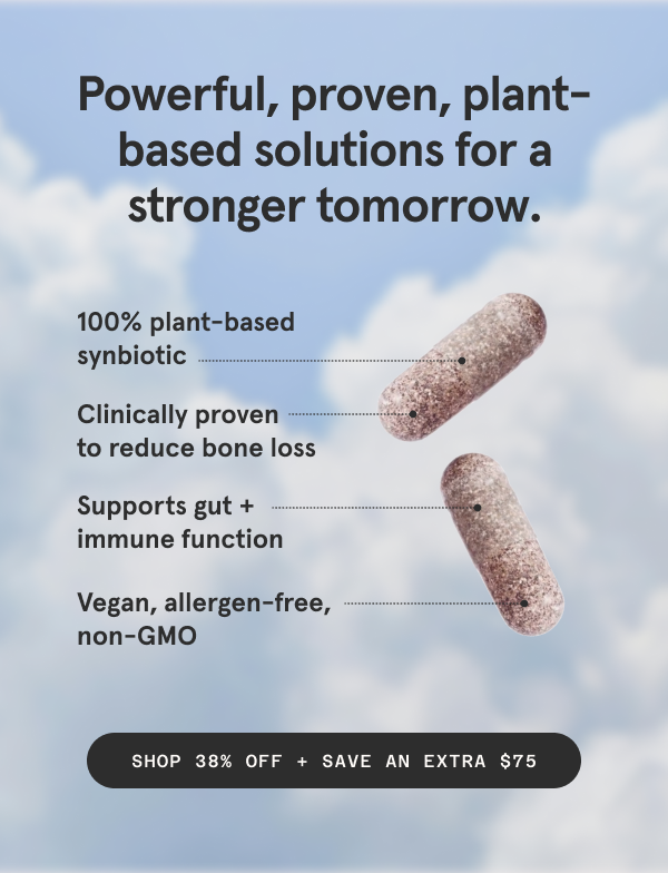 Powerful, proven, plant-based solutions for a stronger tomorrow.