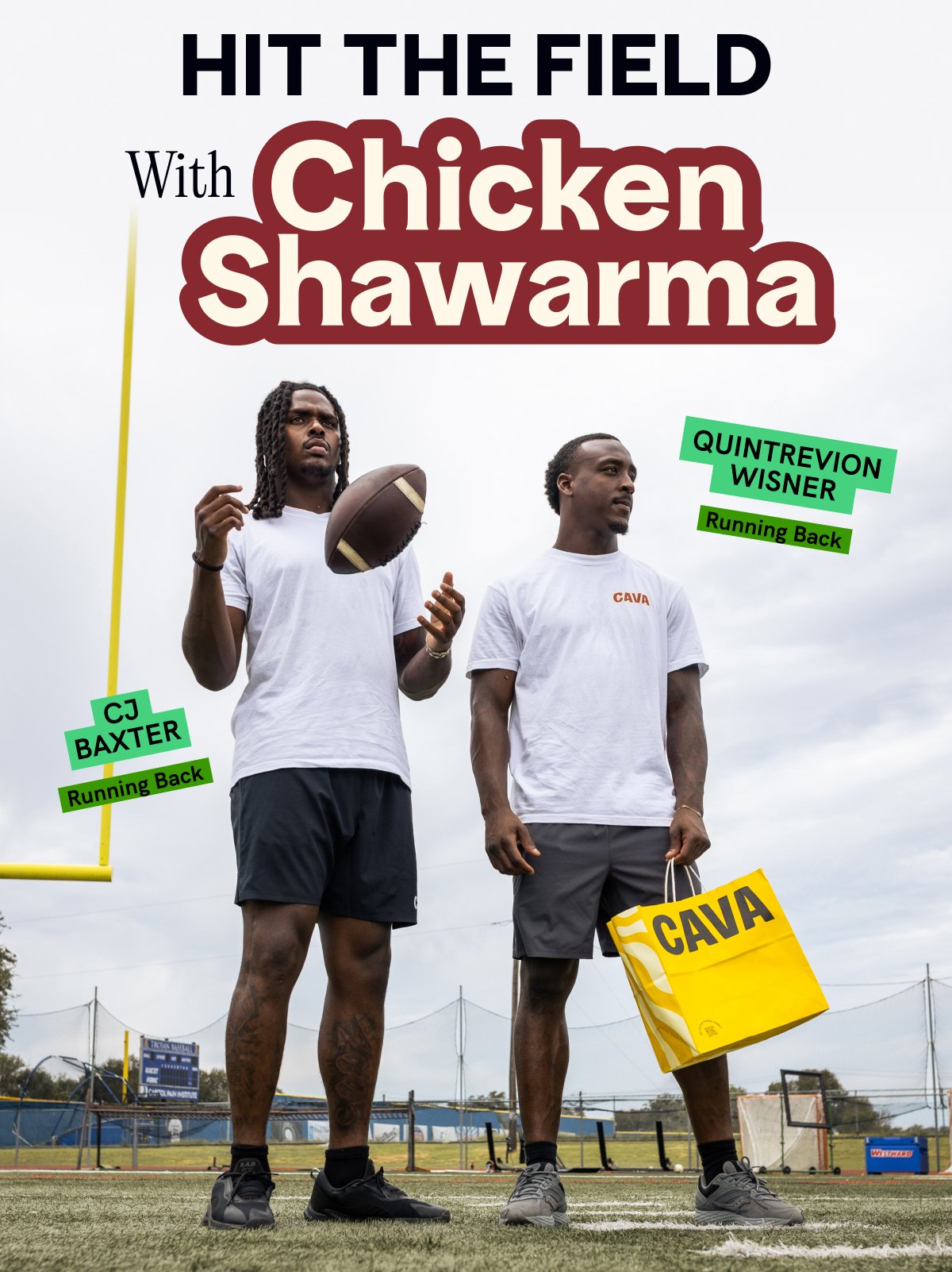 Hit the Field with Chicken Shawarma