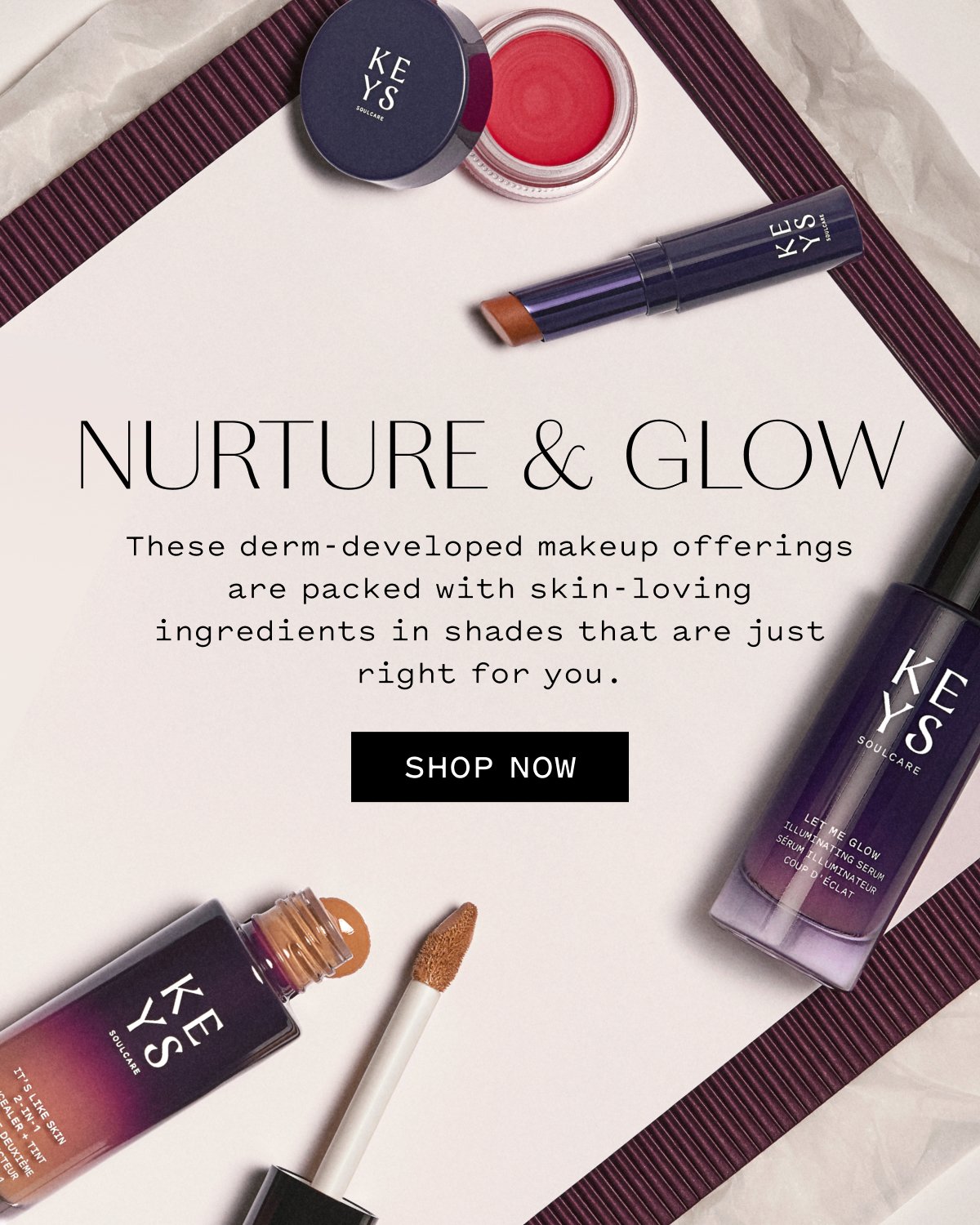 nurture and glow