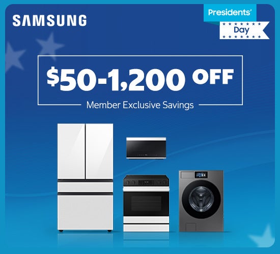 Save on Select Samsung Appliances $170 - $1,200 OFF