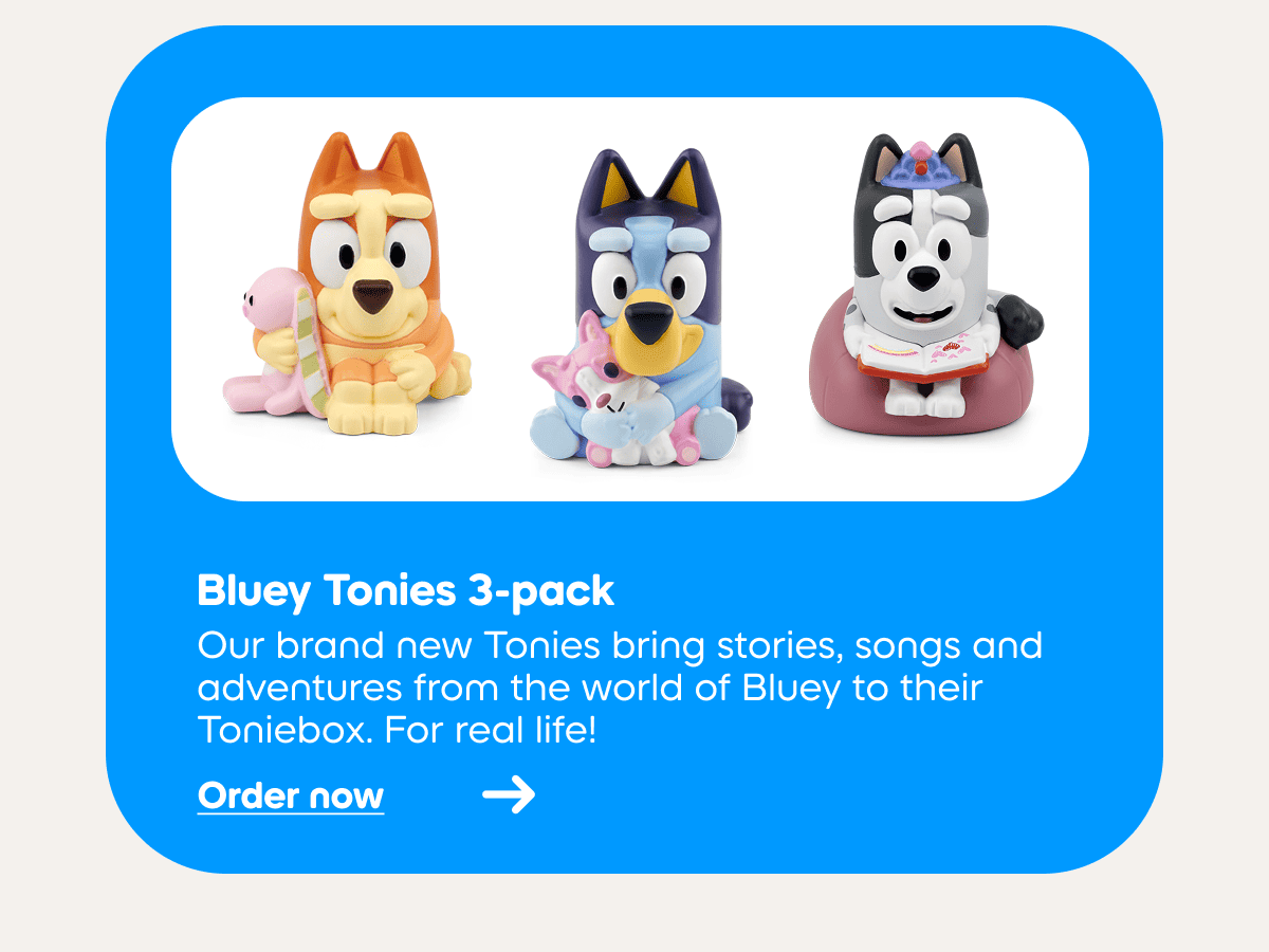 Bluey Tonies 3-pack