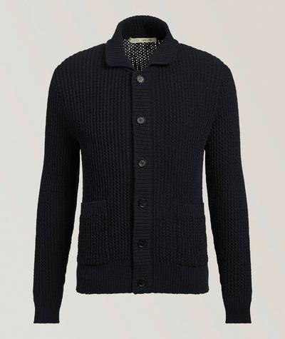 Maurizio Baldassari - Summer Mouliné Cotton-Blend Cardigan 