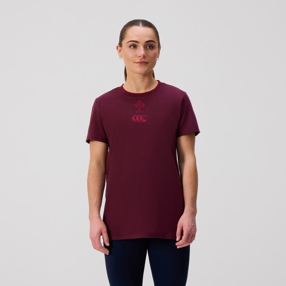 Womens Ireland Cotton Tee Purple
