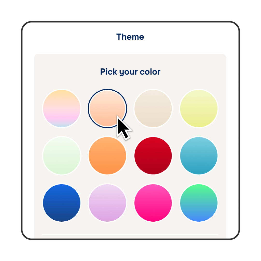 Pick your color