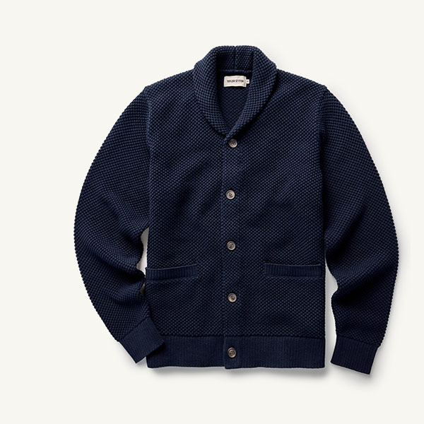 The Crawford Sweater in Navy