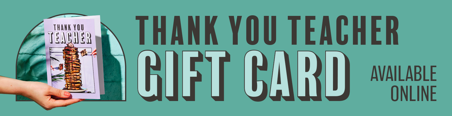 Thank you teacher gift card - available online