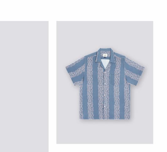 Coral Fiesta Camp Shirt