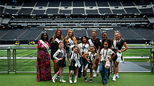 Raiders host Miss Nevada Program