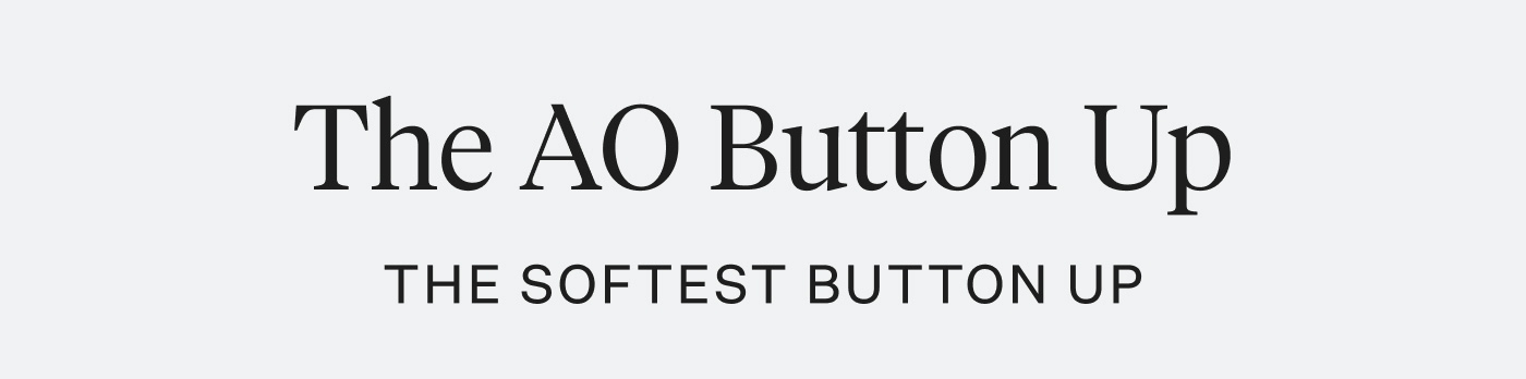The AO Button Up