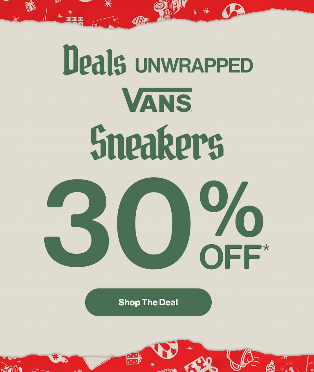 Shop Vans Sneakers 30% Off