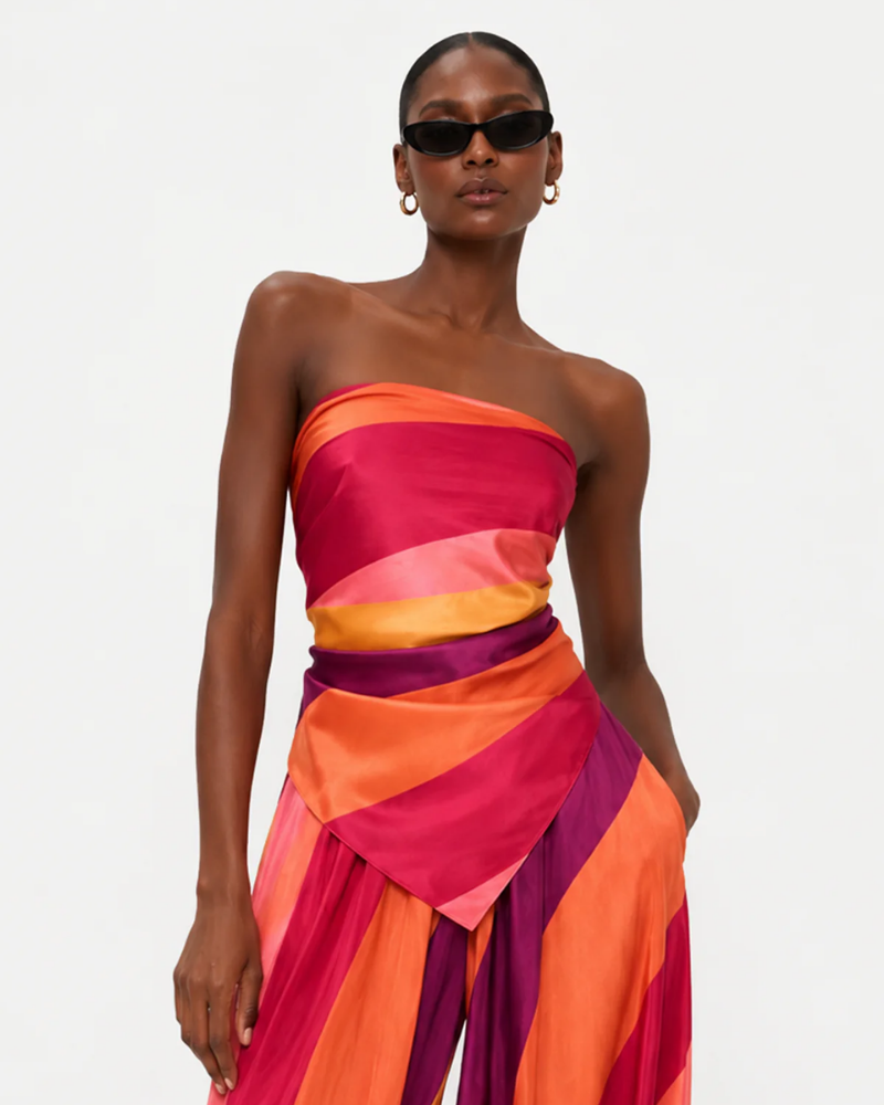 Scarf Top- Sano Rose