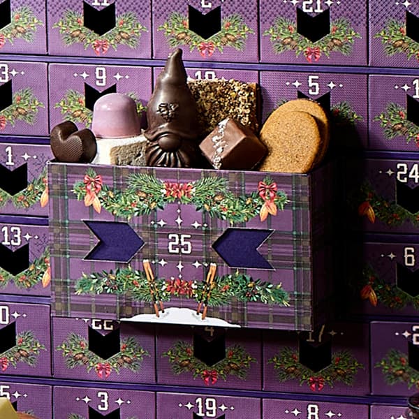 The 2026 Vosges Advent calendar drawers with chocolates